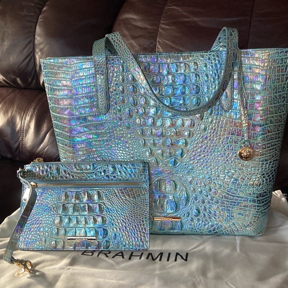Brahmin Brooke tote in wonderland